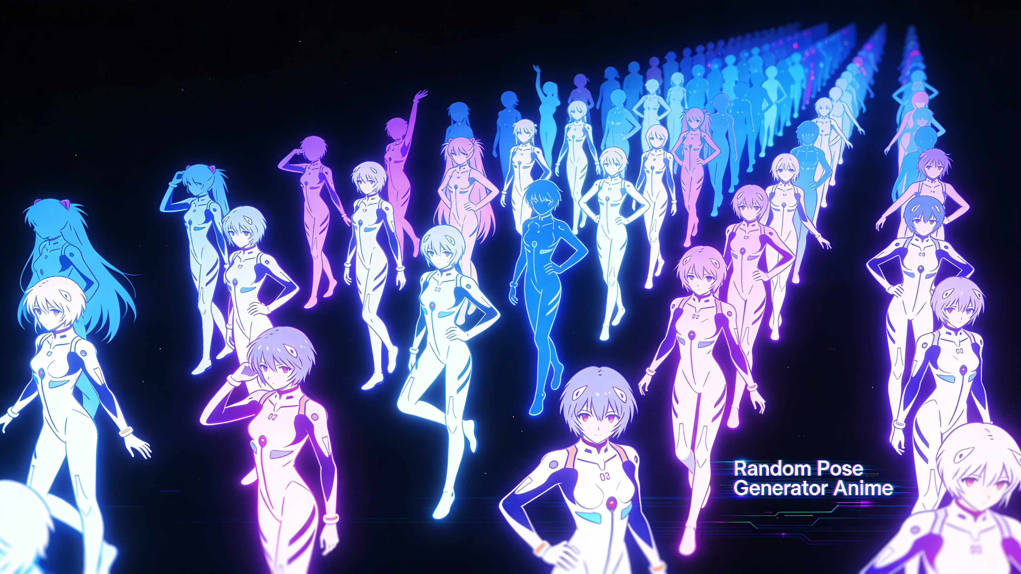 Endless Pose Variations - Feature illustration