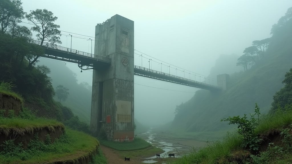 Megalith Concrete, Fractured Artwork