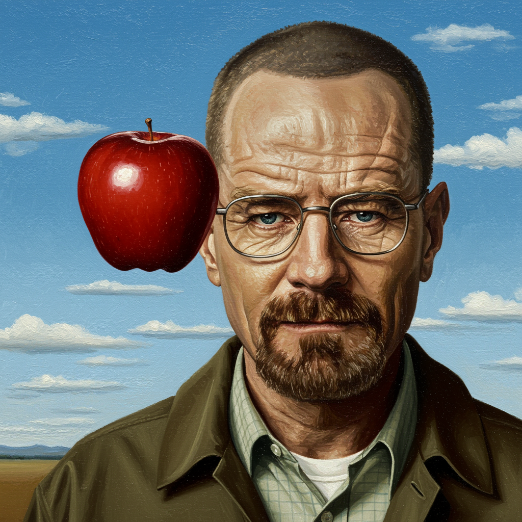 Realistic Portrait Cranston Artwork