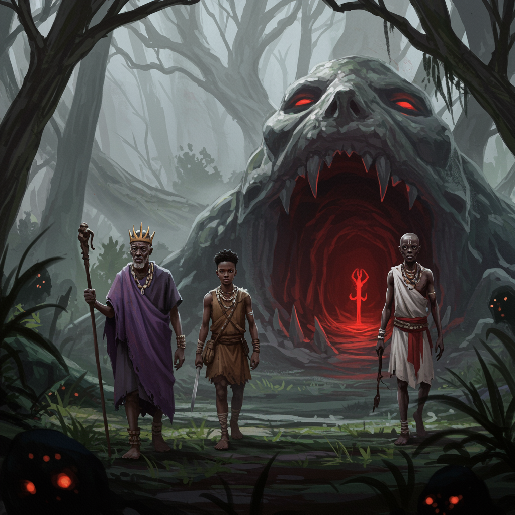 Forest, Where Ancient Artwork