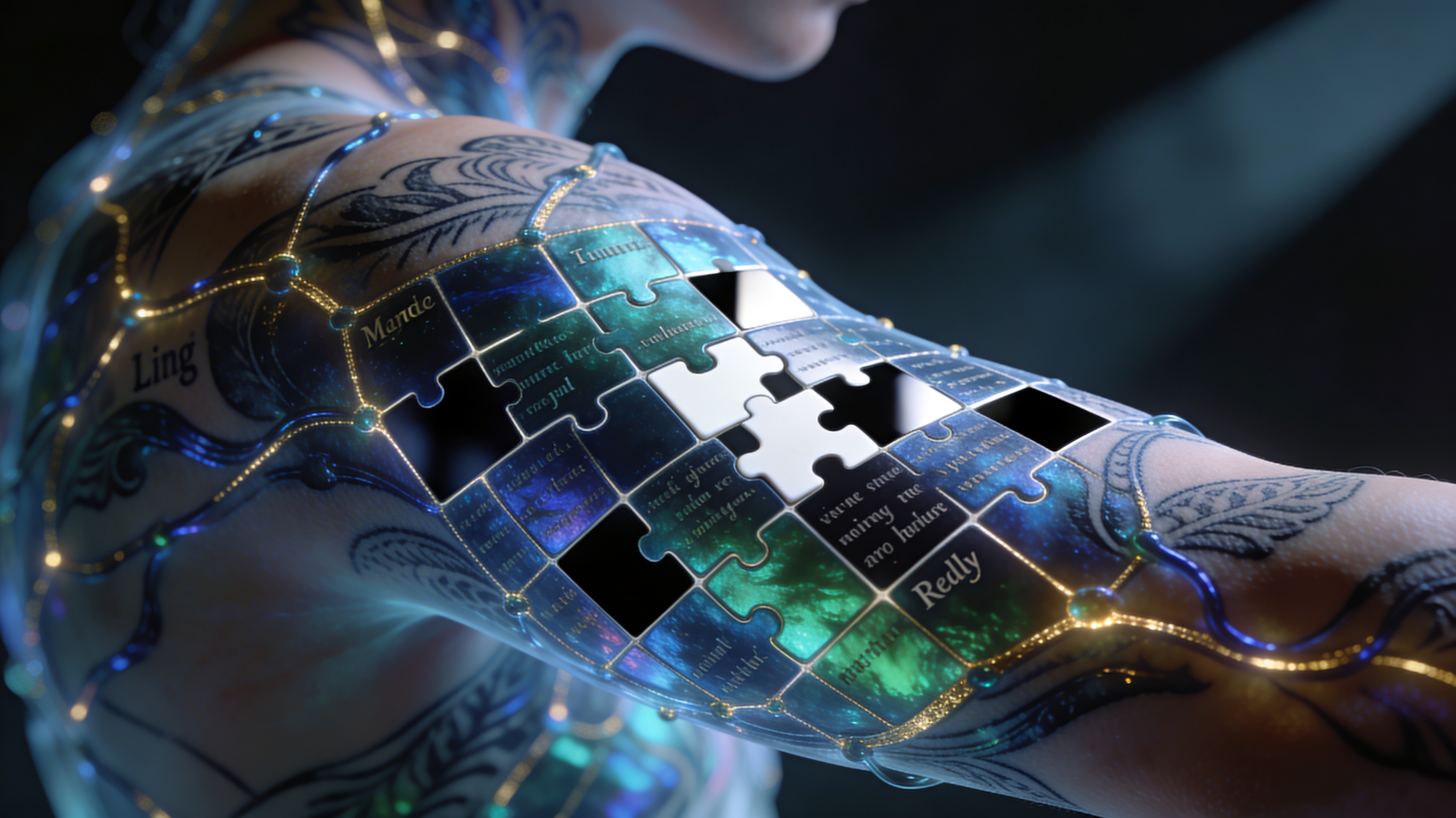 Crossword Puzzle Tattoo Generator preview