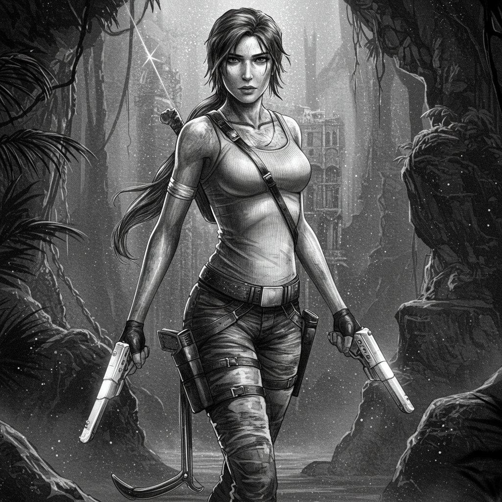 Full-body Depiction Croft Art