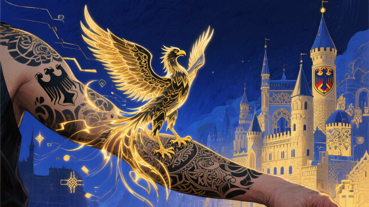 Personalized German Tattoos - Feature illustration