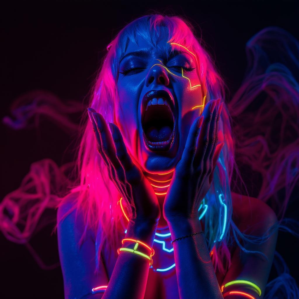 Sasha Luss Striking Artwork