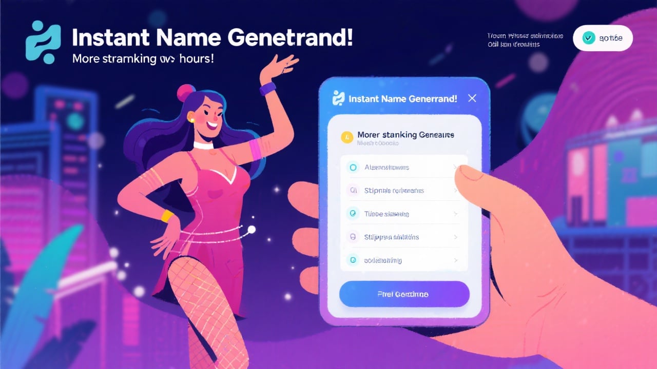 Instant Name Generation - Feature illustration