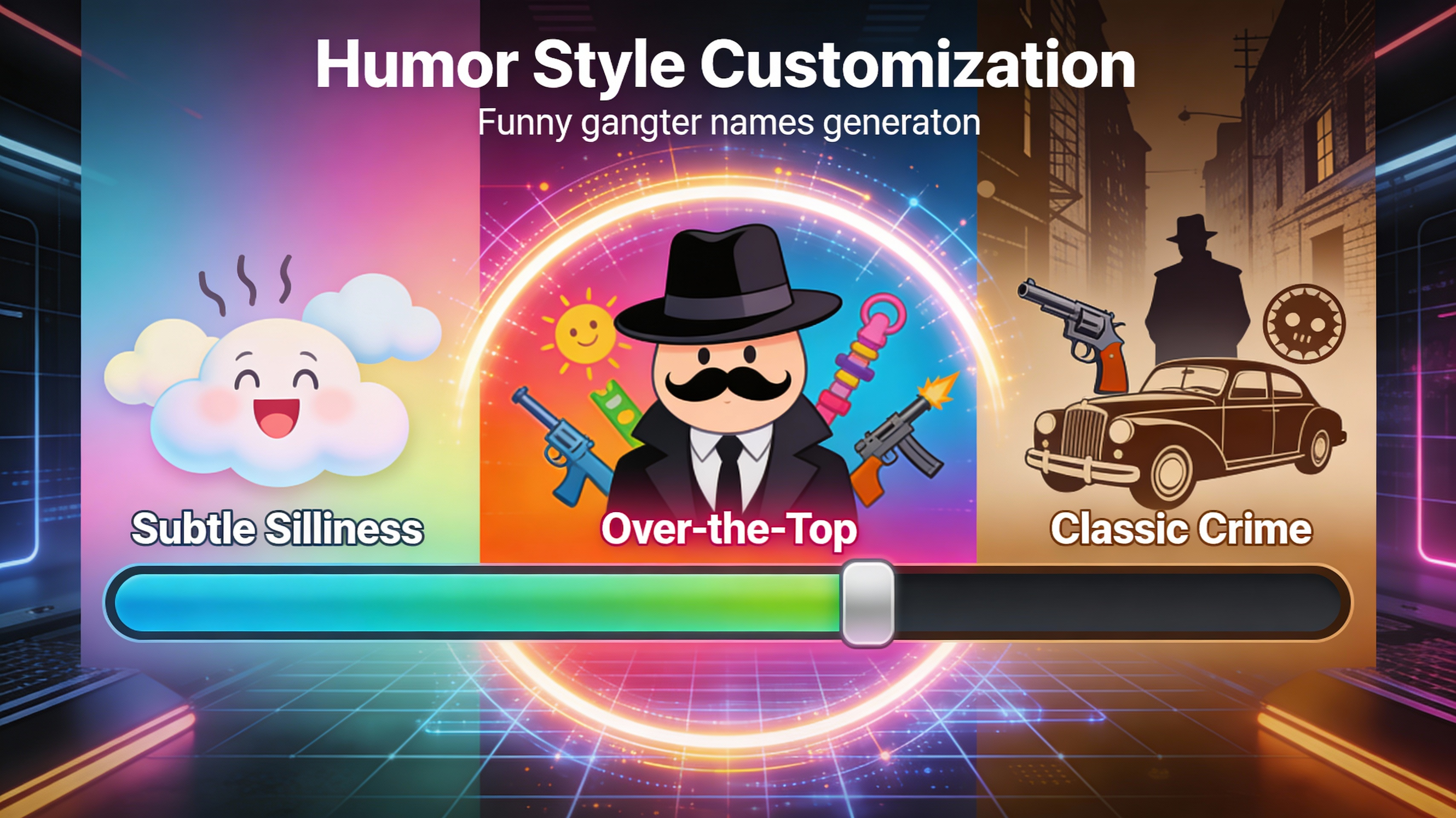 Humor Style Customization - Feature illustration