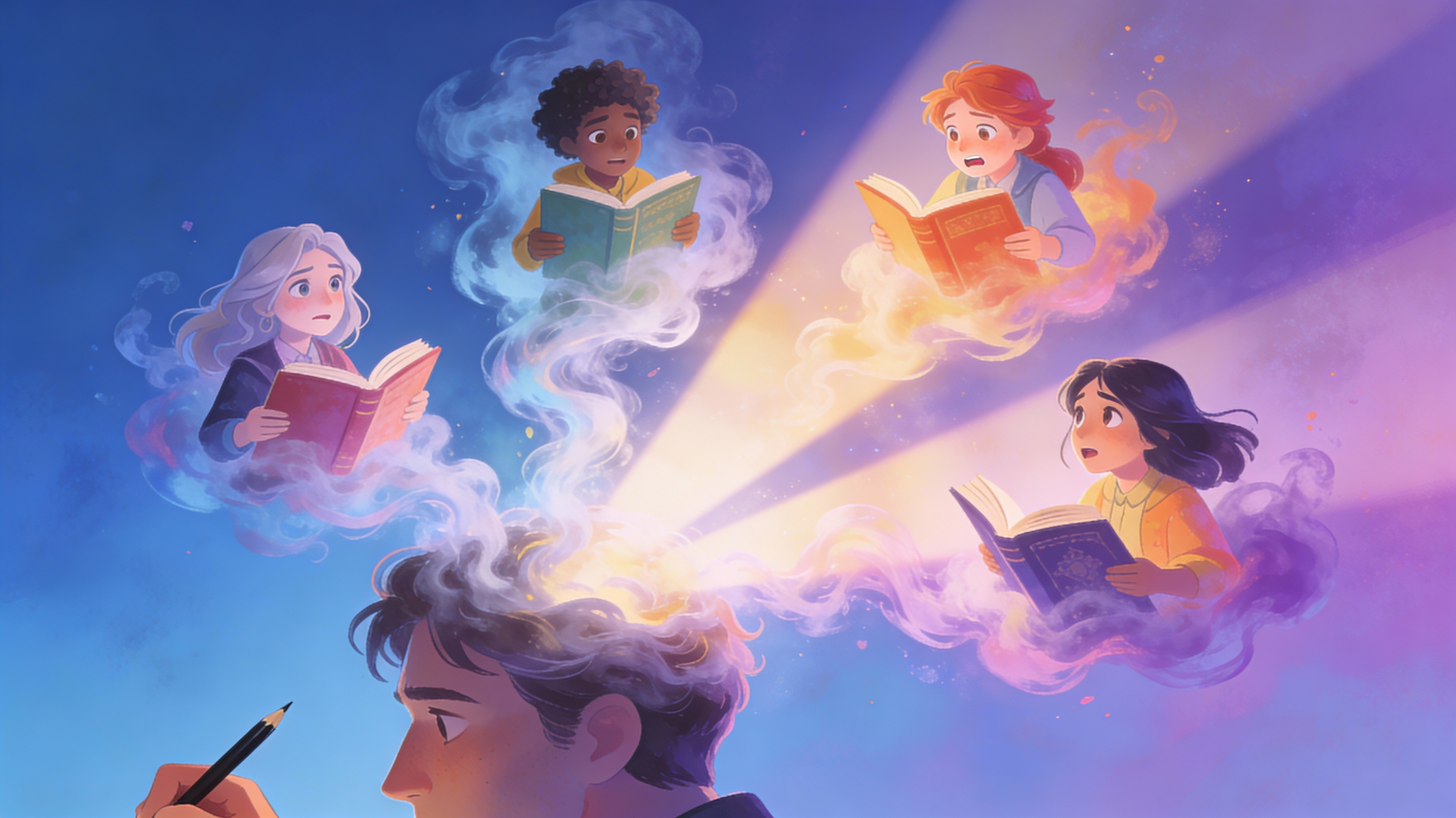 Generate Ideas in Minutes - Feature illustration