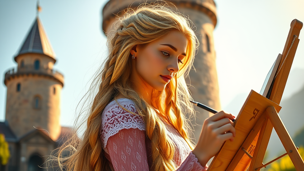 AI generated image on BasedLabs