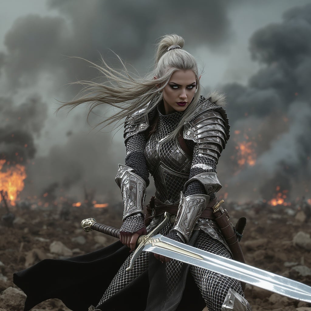 Generated Elf Warrior