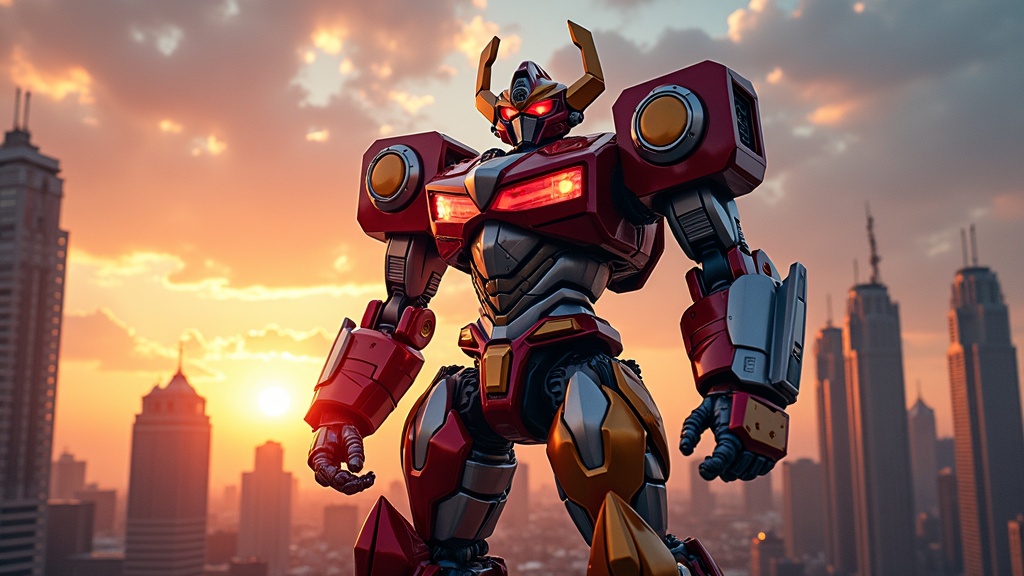 Power Rangers Megazord Art