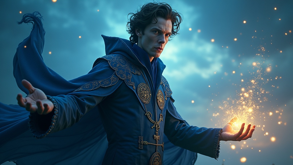 AI Portrait Cumberbatch Design