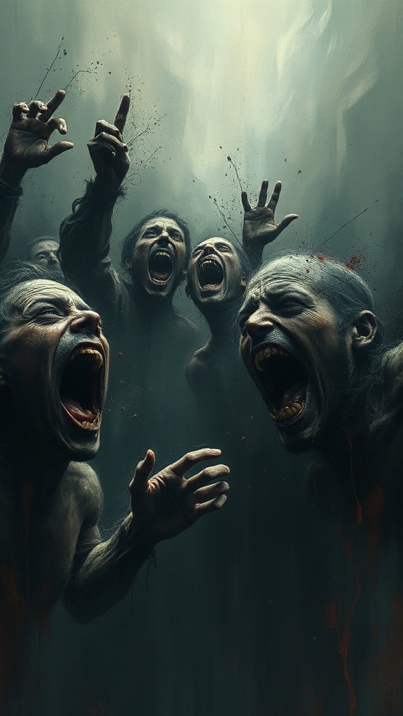 Portrayal Illustrates Anguished Art