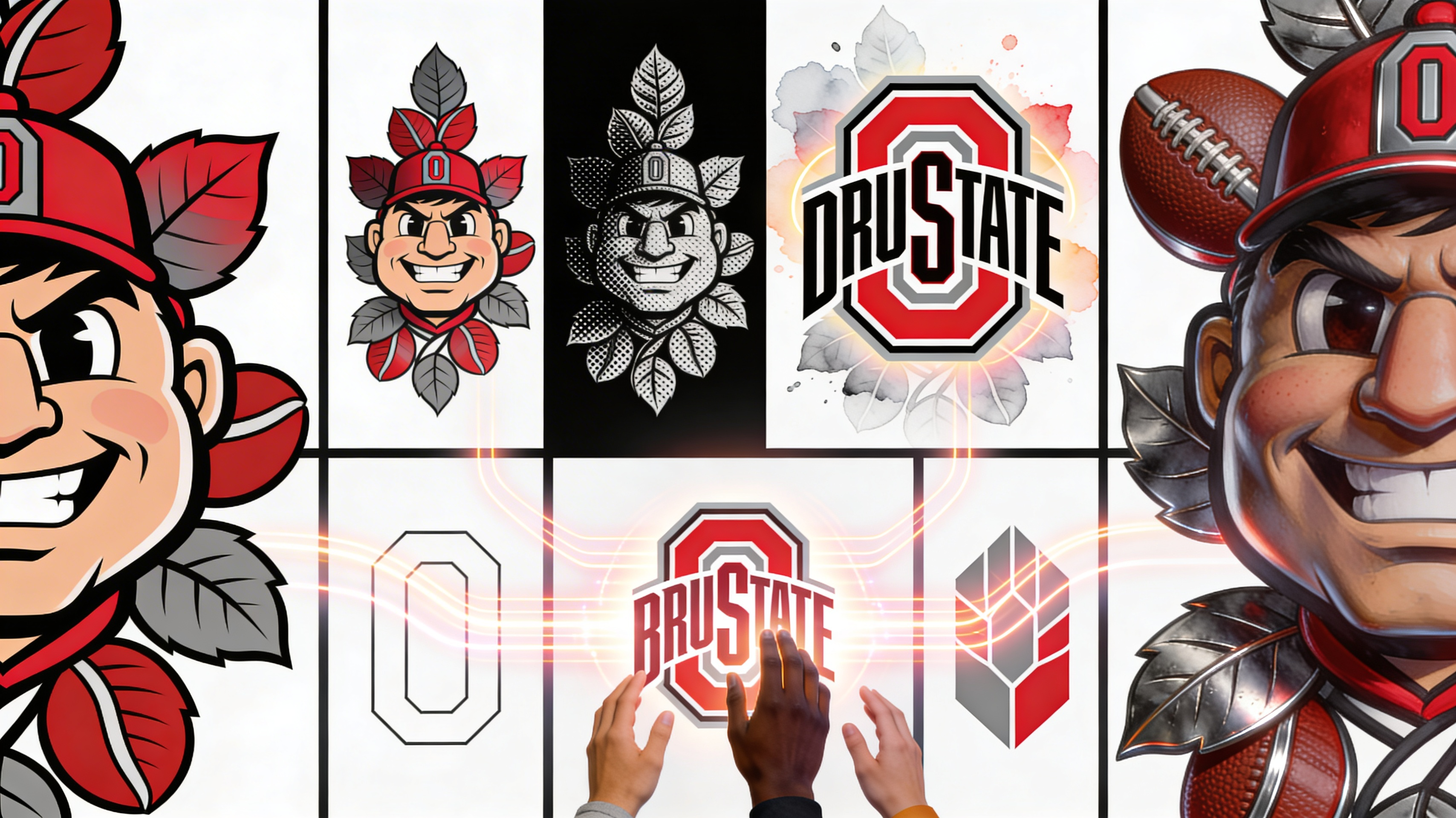 Multiple Artistic Style Interpretations - Feature illustration