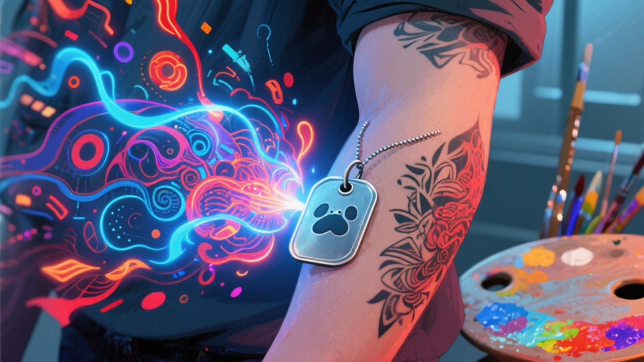 Get inspired and creative - Feature illustration