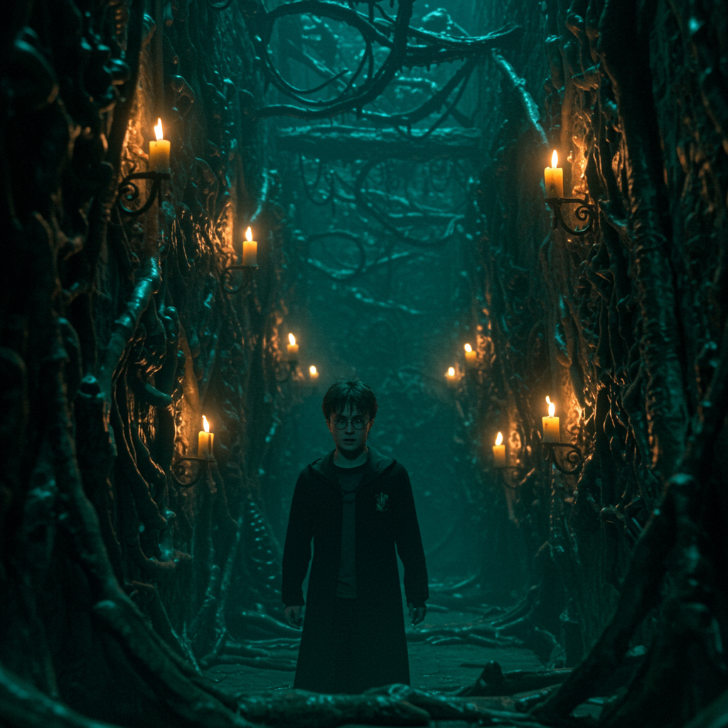 Harry Potter Trapped Artwork