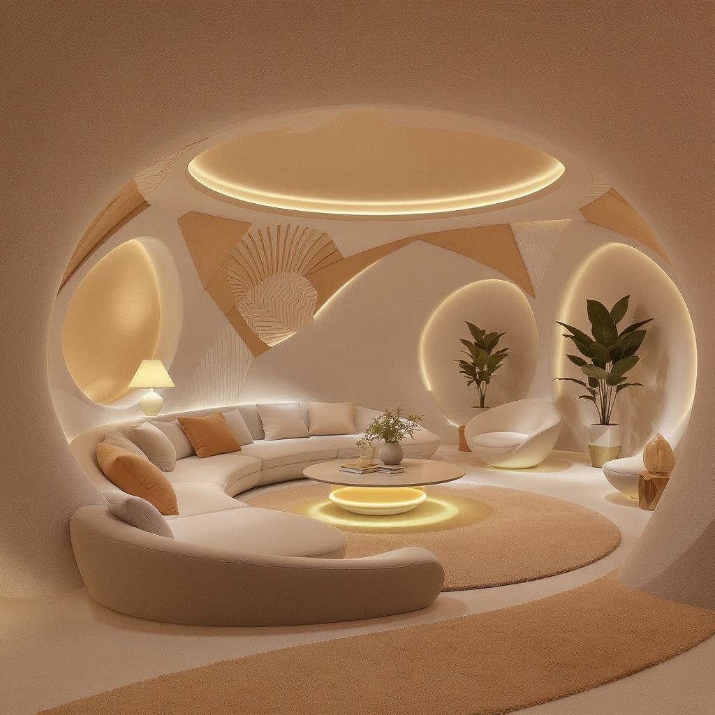 Generated Sunken Living