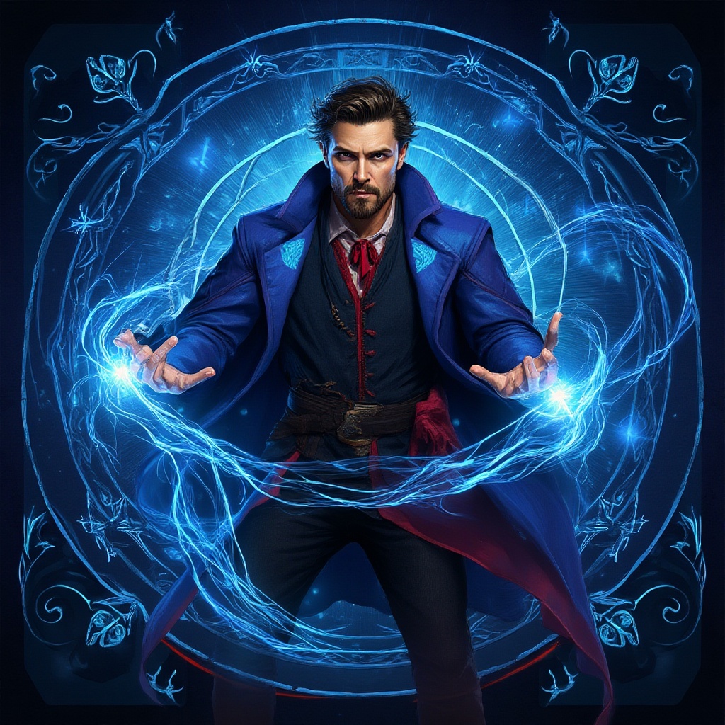 Benedict Cumberbatch Portraying Artwork