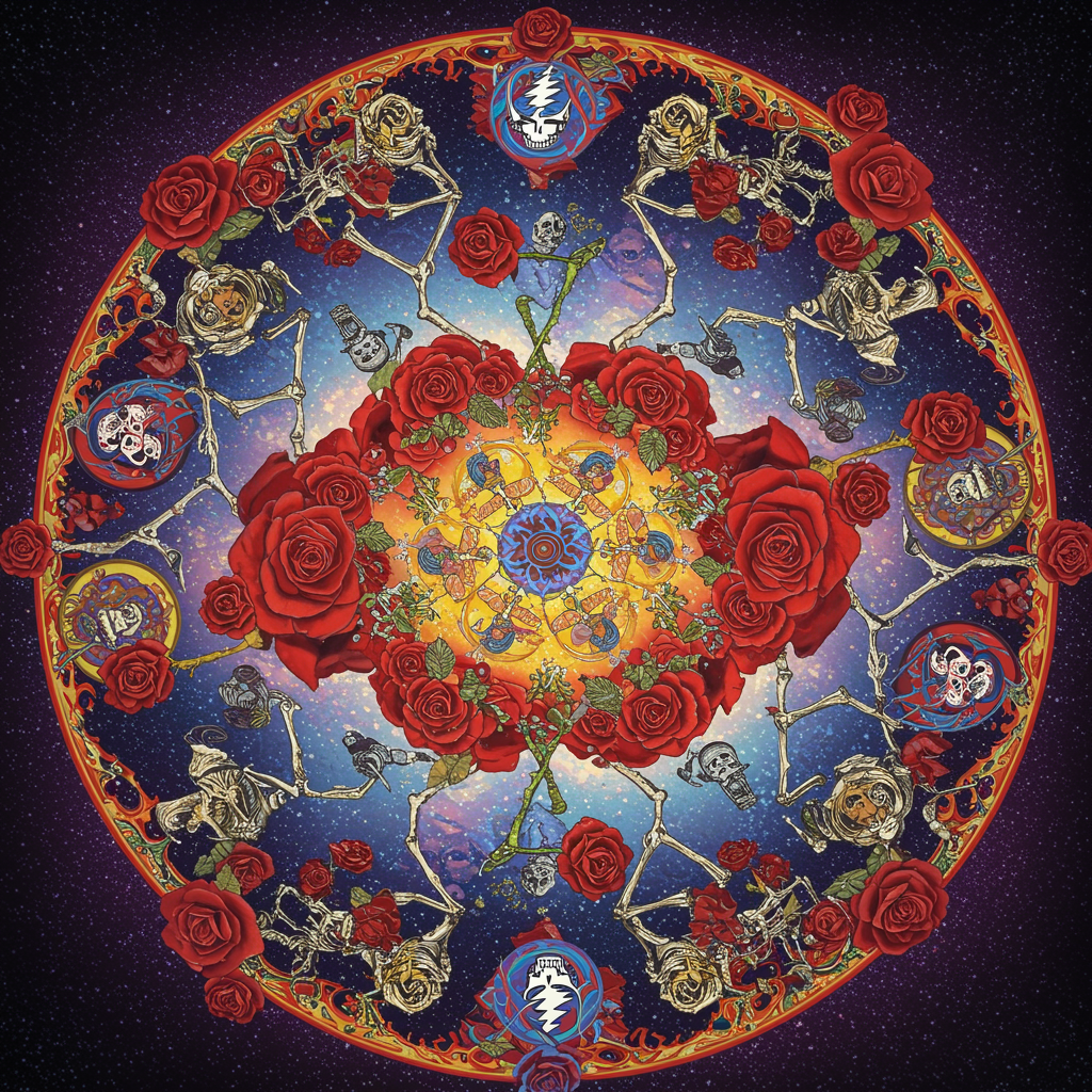 Whimsical Kaleidoscope Dead Art