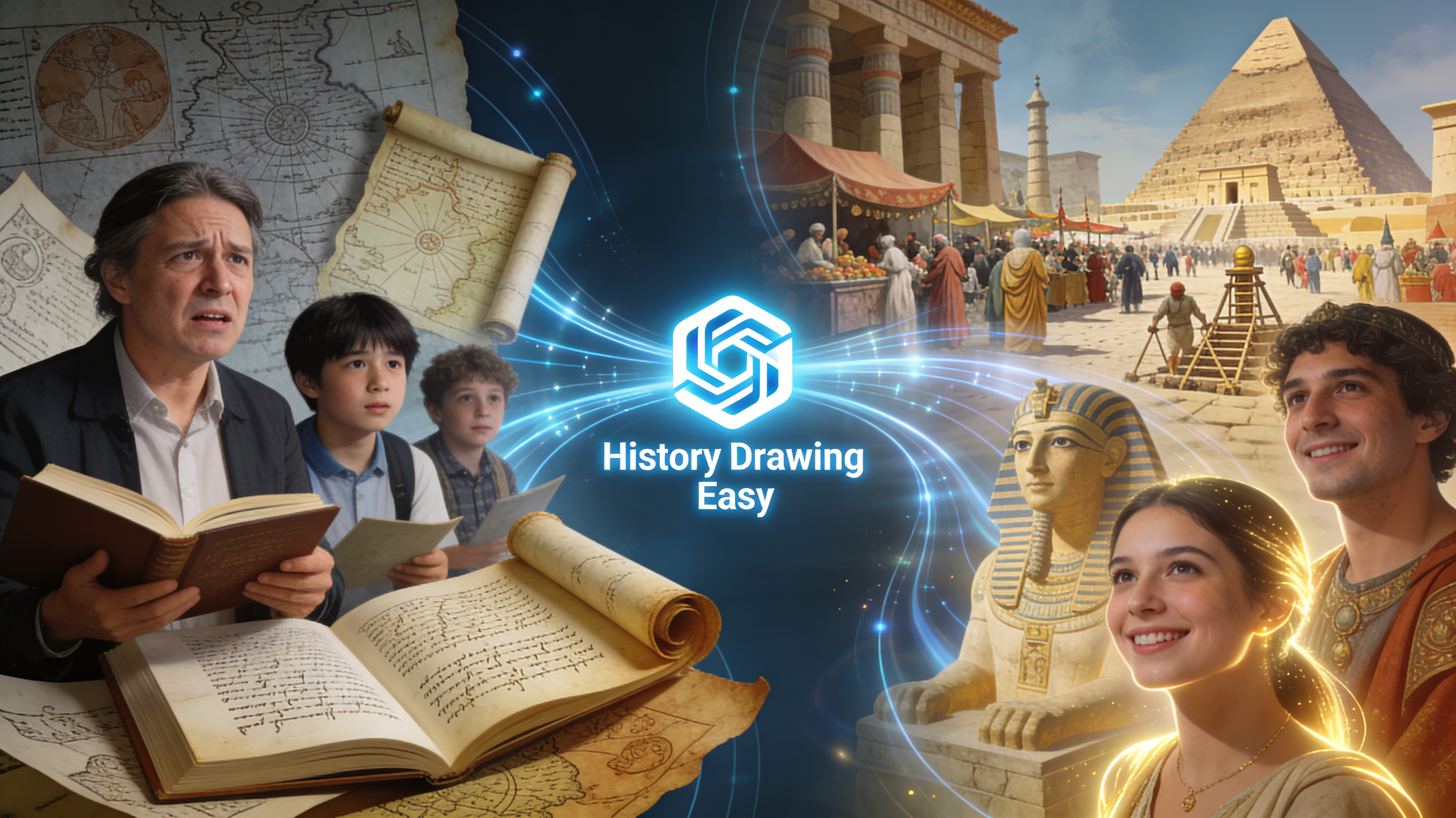 Accessible Historical Visualization - Feature illustration