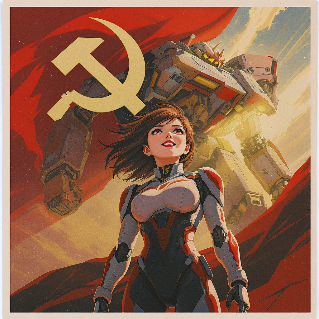 Girl Sci-fi Suit Art