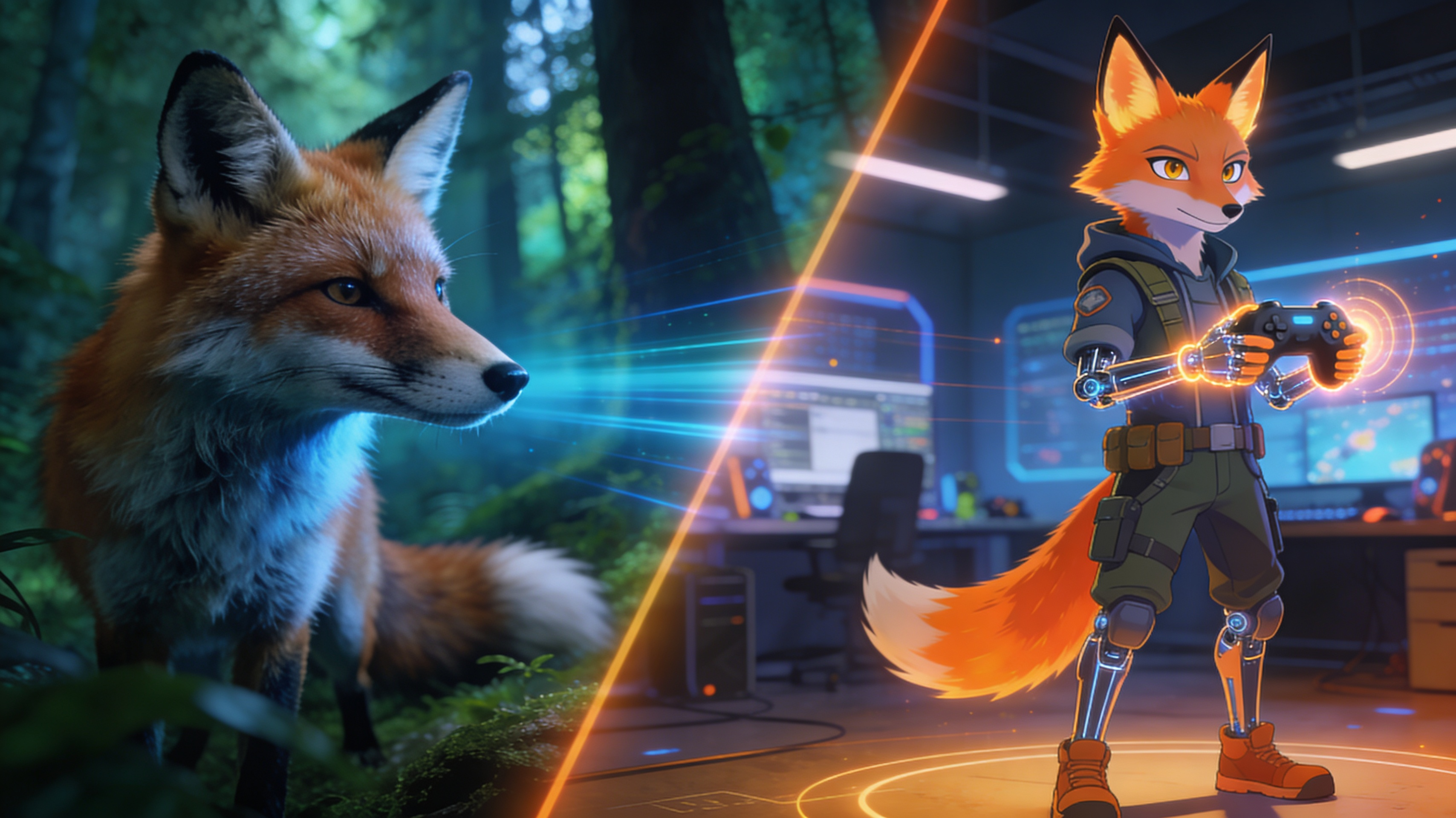 Dual-Mode Character Generation - Feature illustration