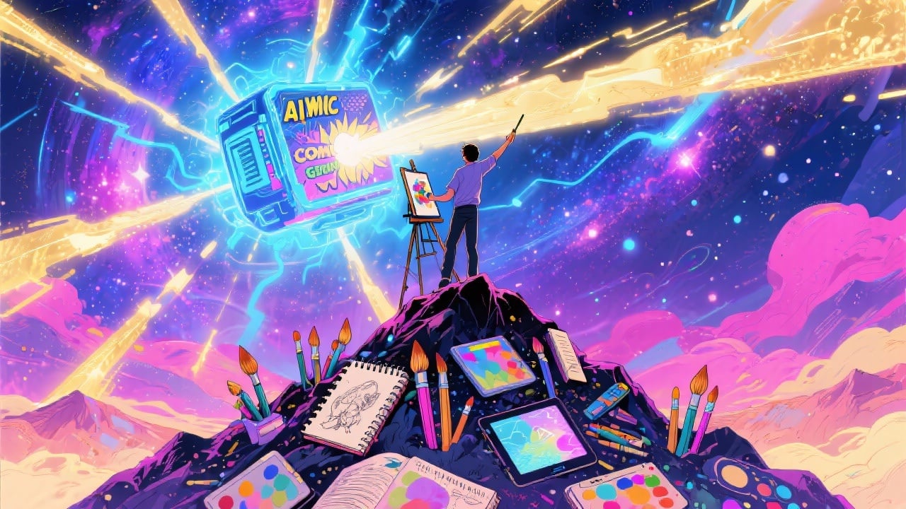 Unleash your creativity - Feature illustration