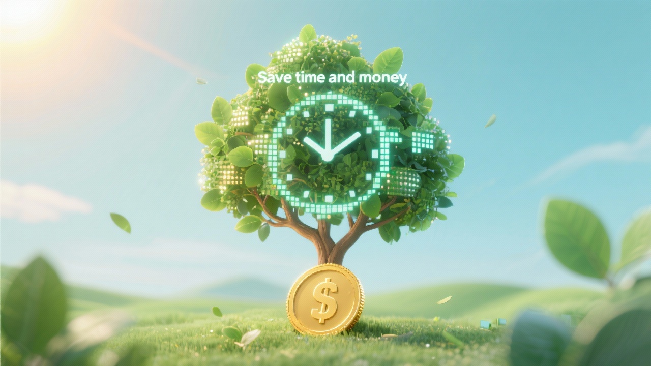 Save time and money - Feature illustration