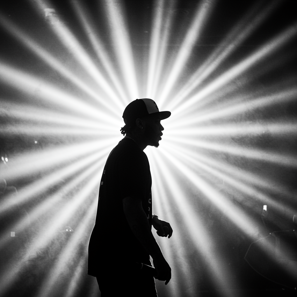 Black Photograph Captures Art