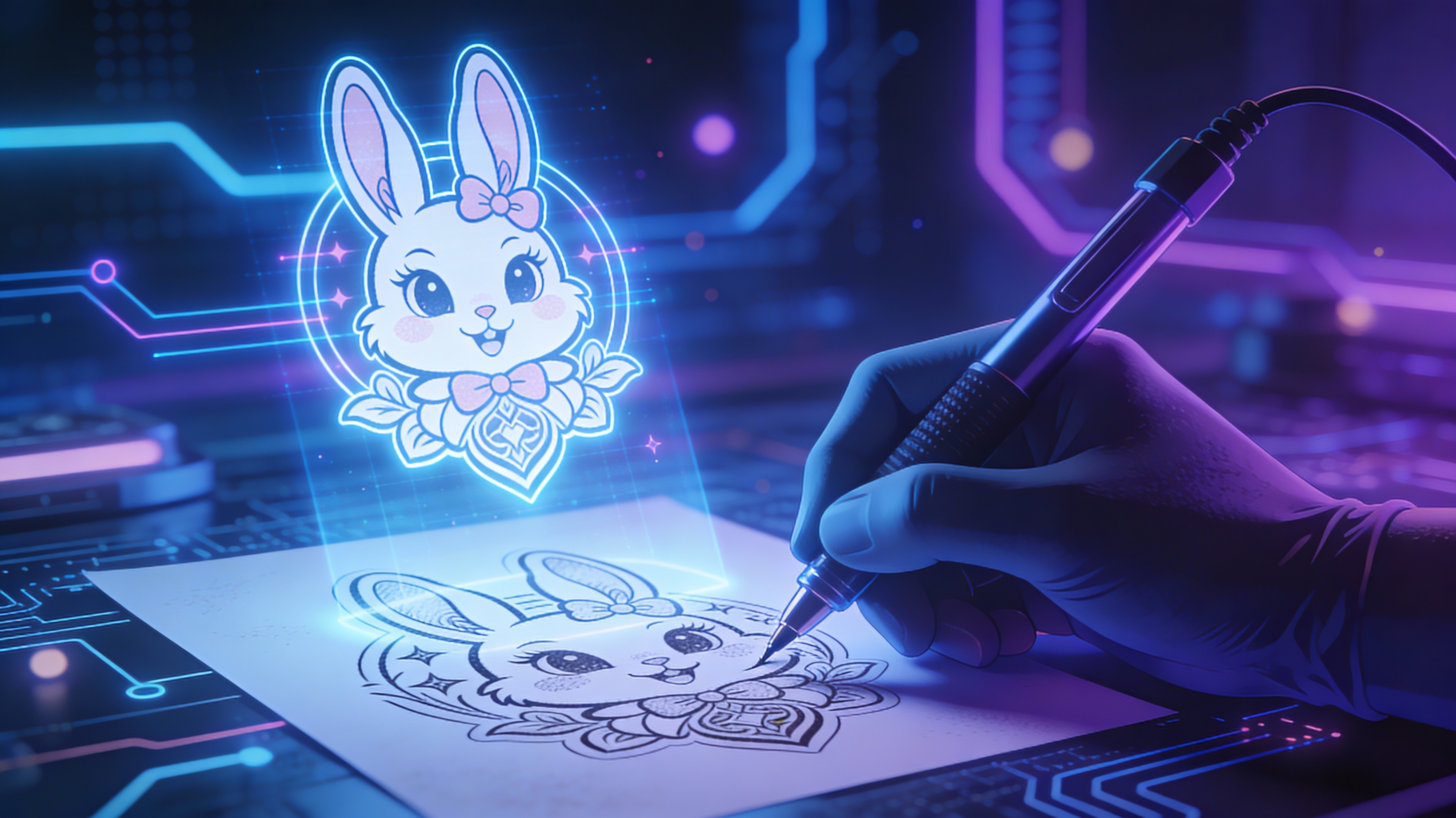 Artist-Ready Stencil Generation - Feature illustration