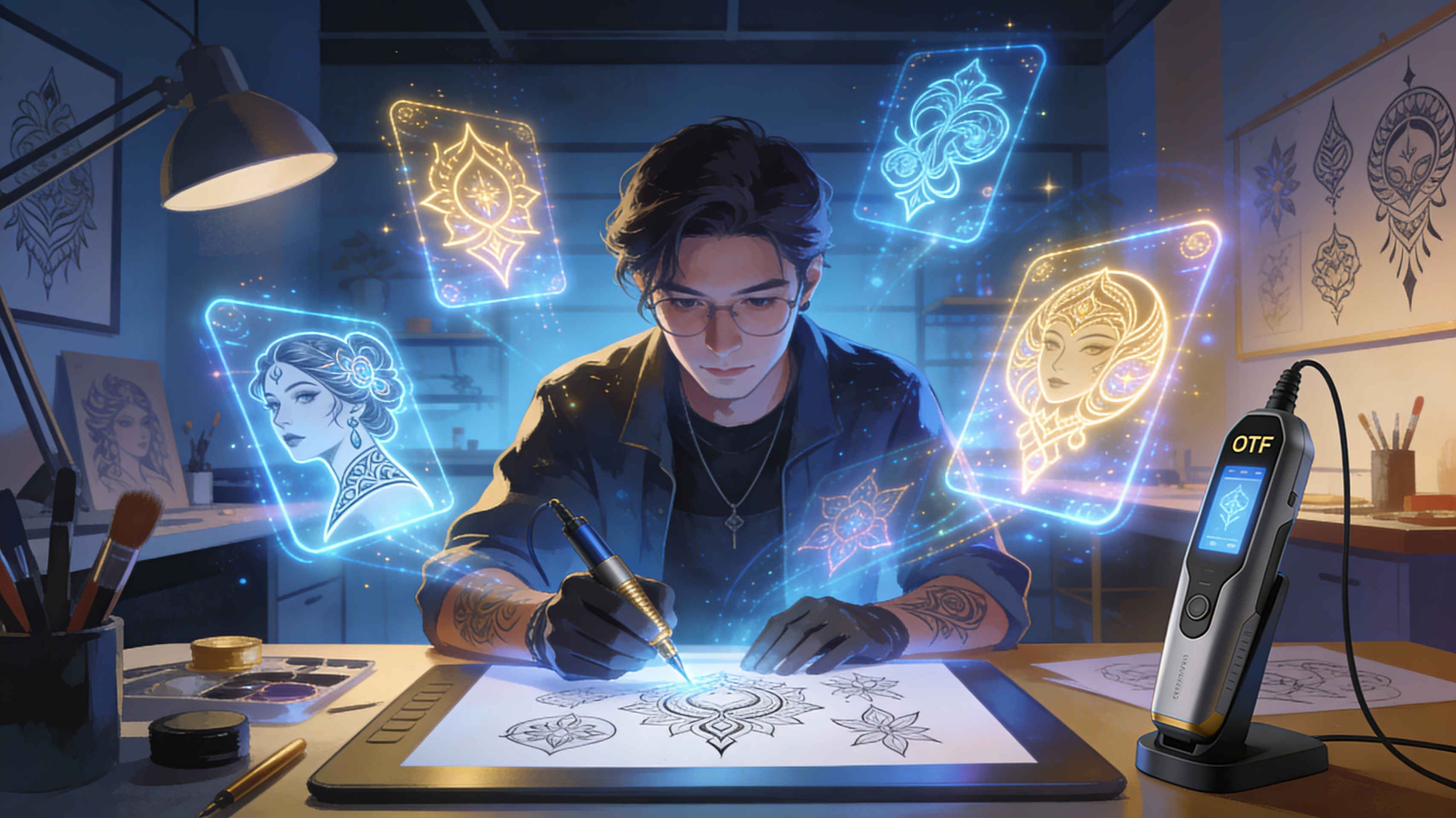 Unlimited Design Variations - Feature illustration