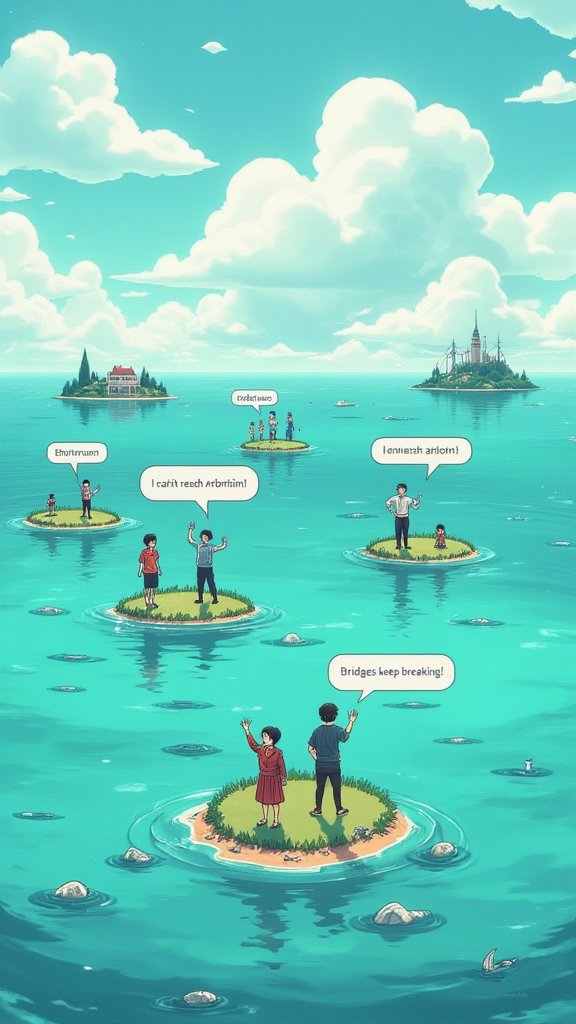 The Isolated Islands

Scene: Several islands float