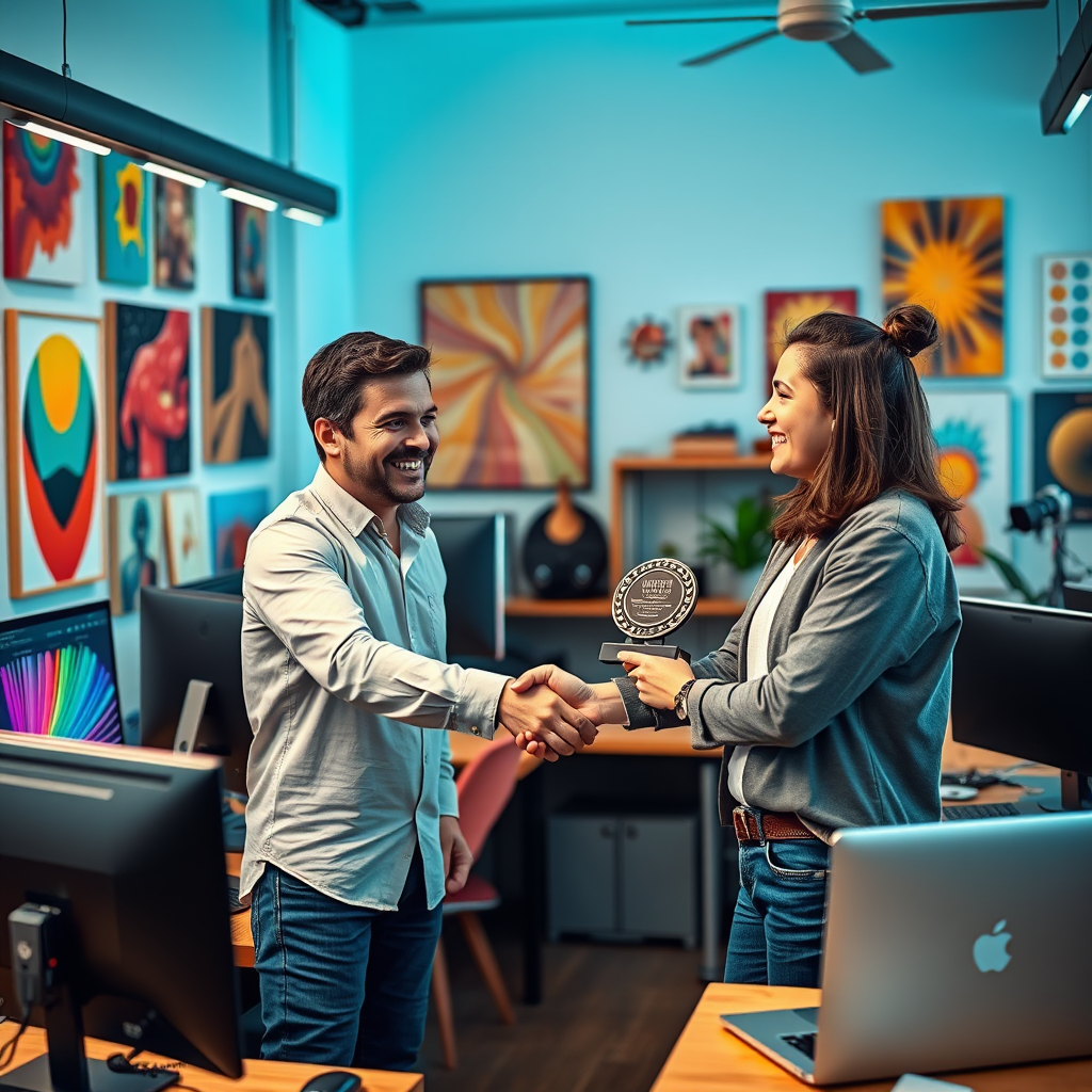 AI generated image on BasedLabs