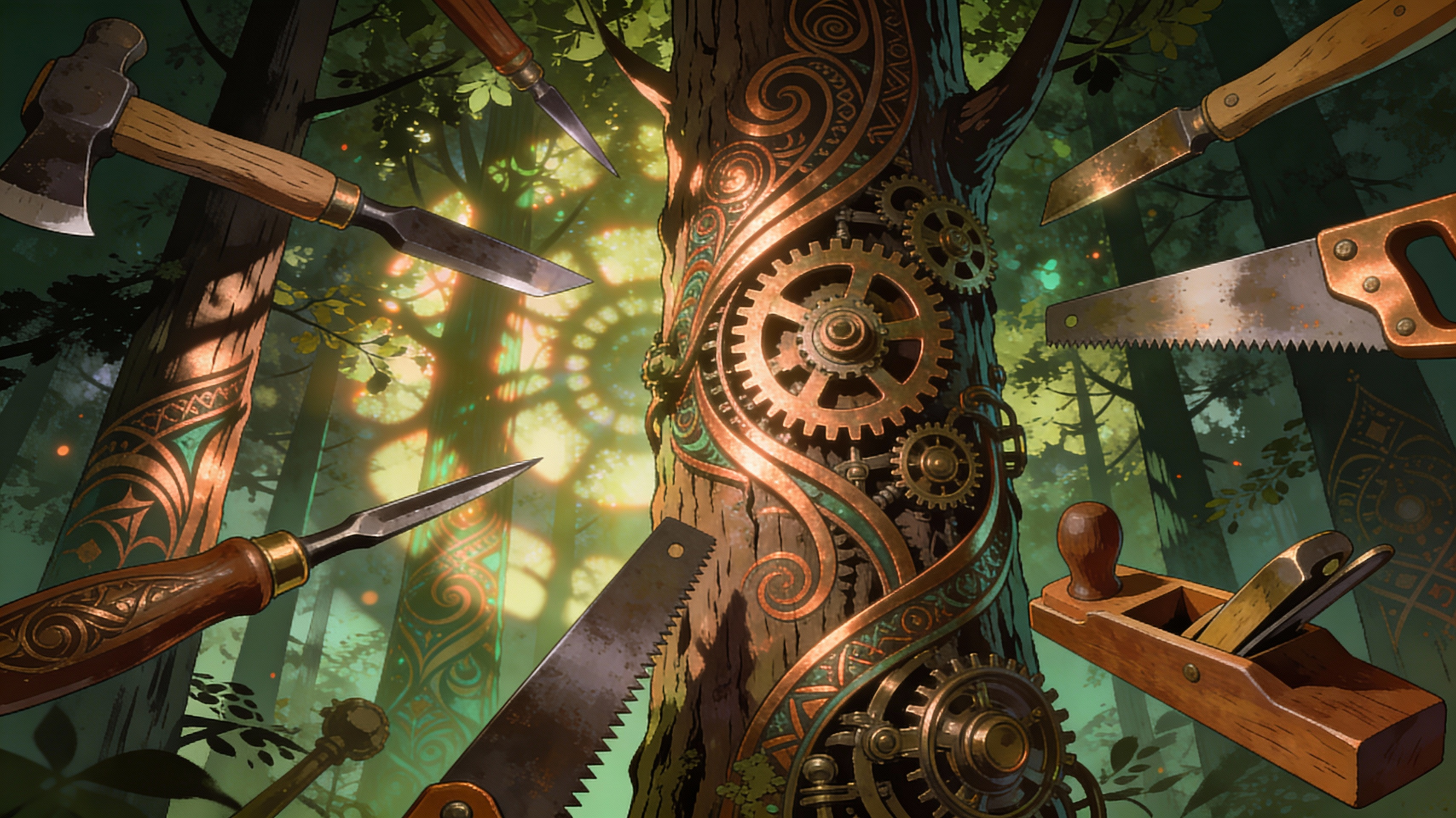 Tool Integration with Artistic Flair - Feature illustration