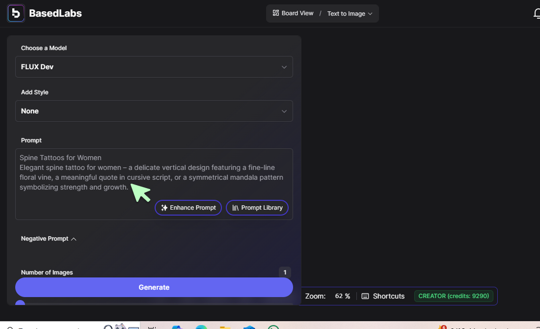 Step 1: Choose your style and theme