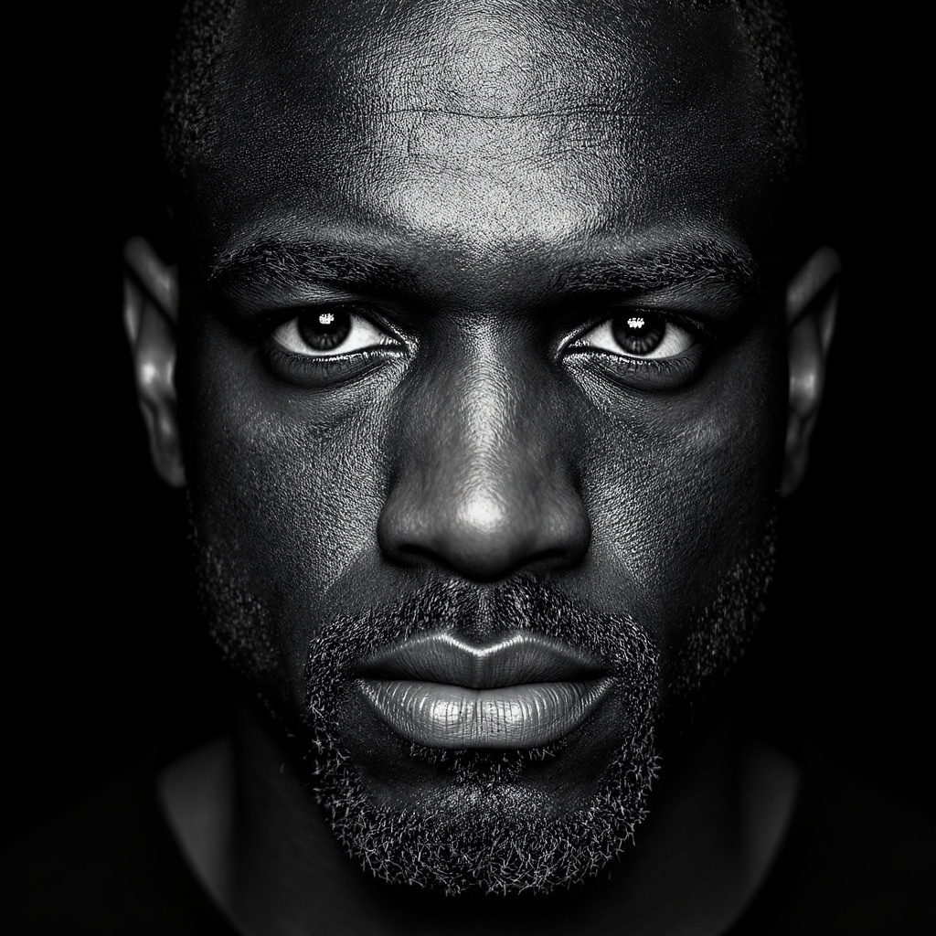 High-resolution Portrait Man Art