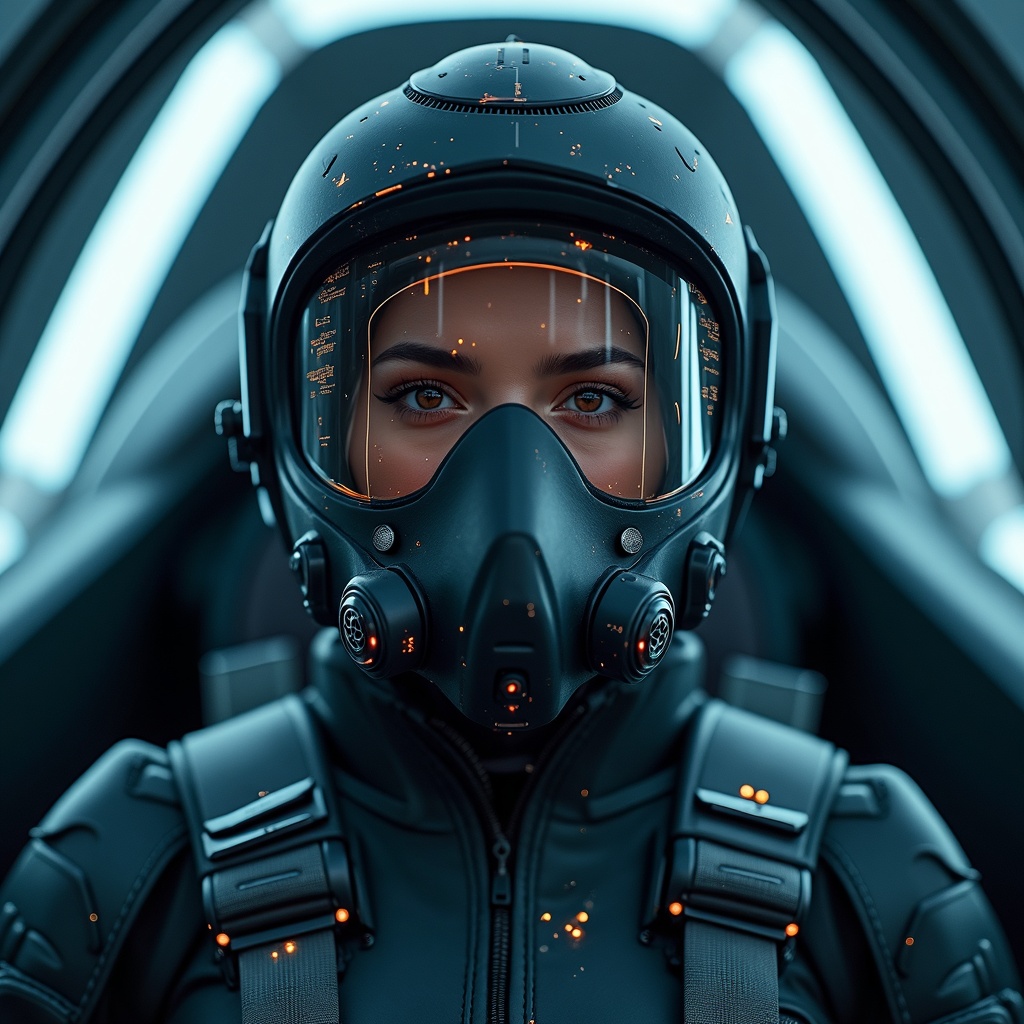 Generated Detailed Neofuturistic