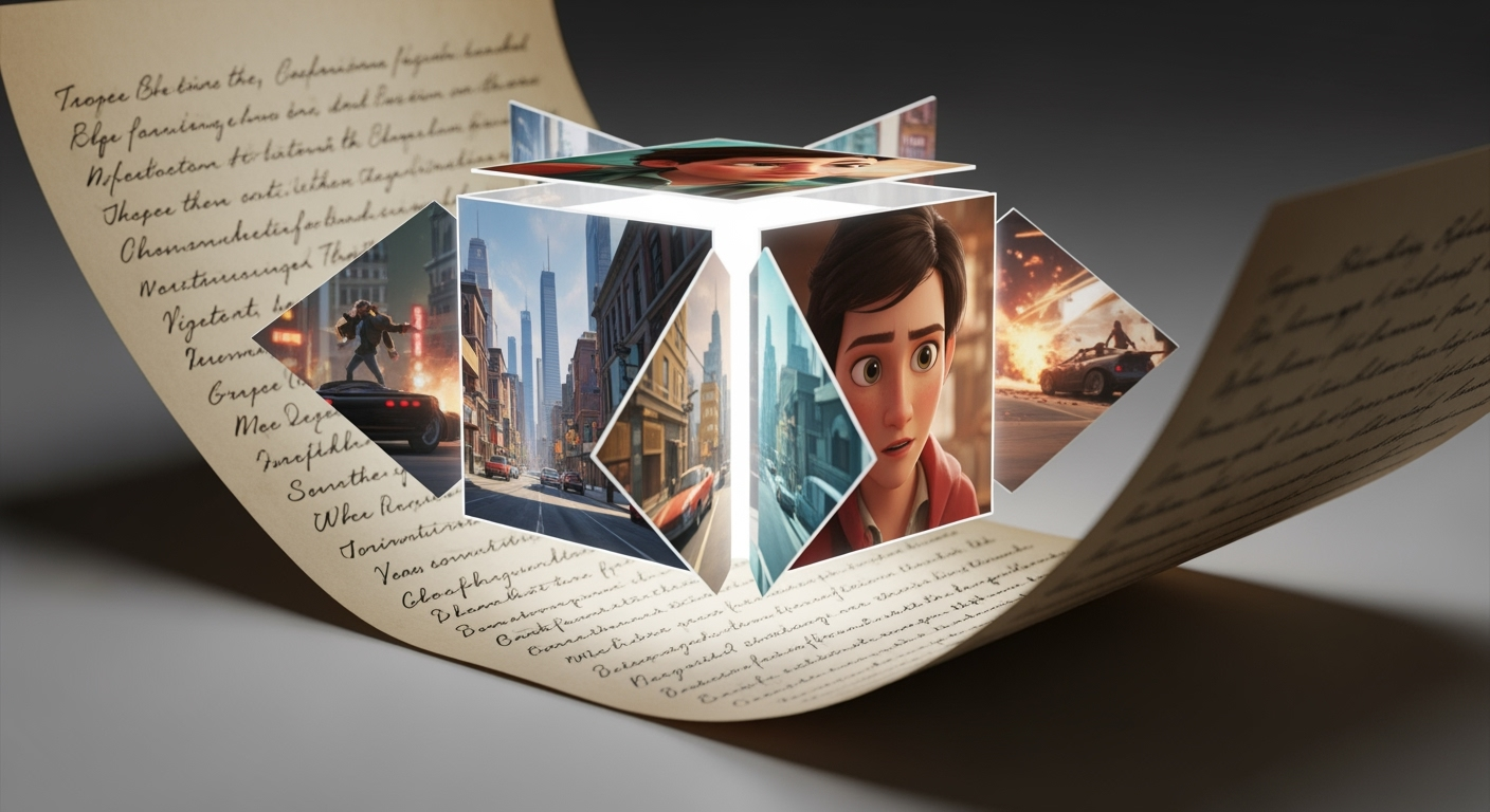 Instant script‑driven production - Feature illustration
