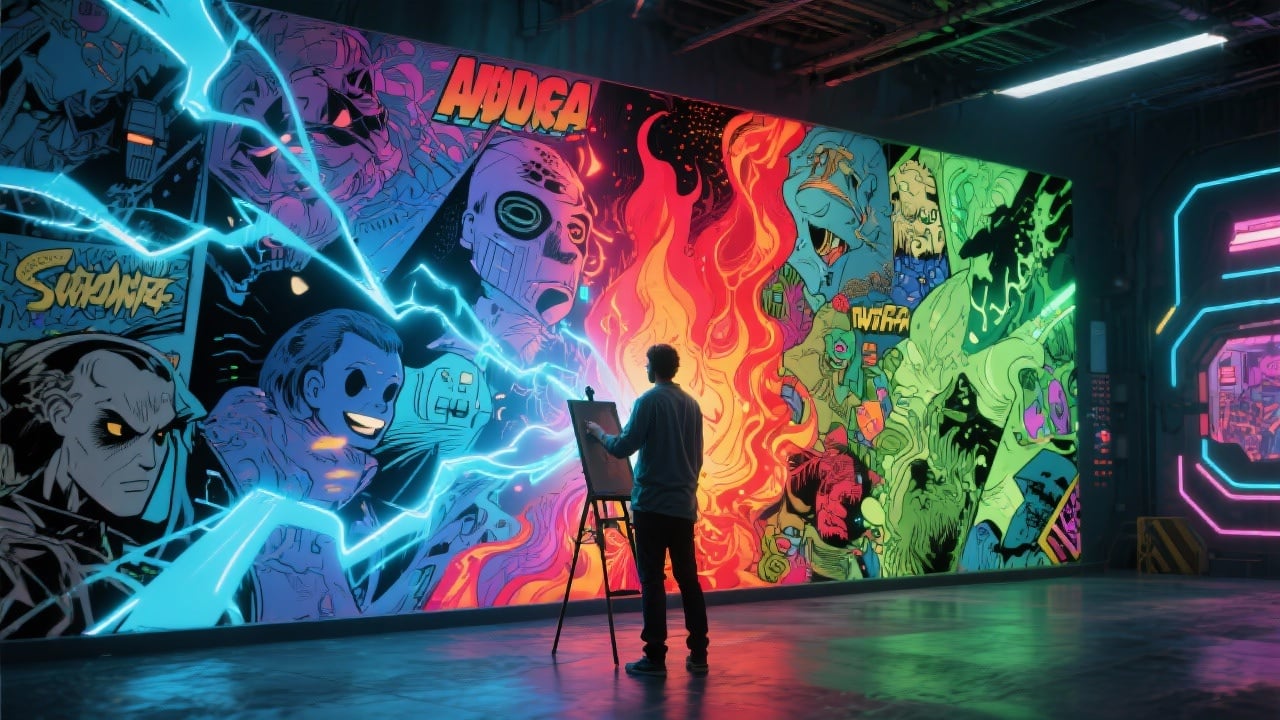 Explore new styles and possibilities - Feature illustration