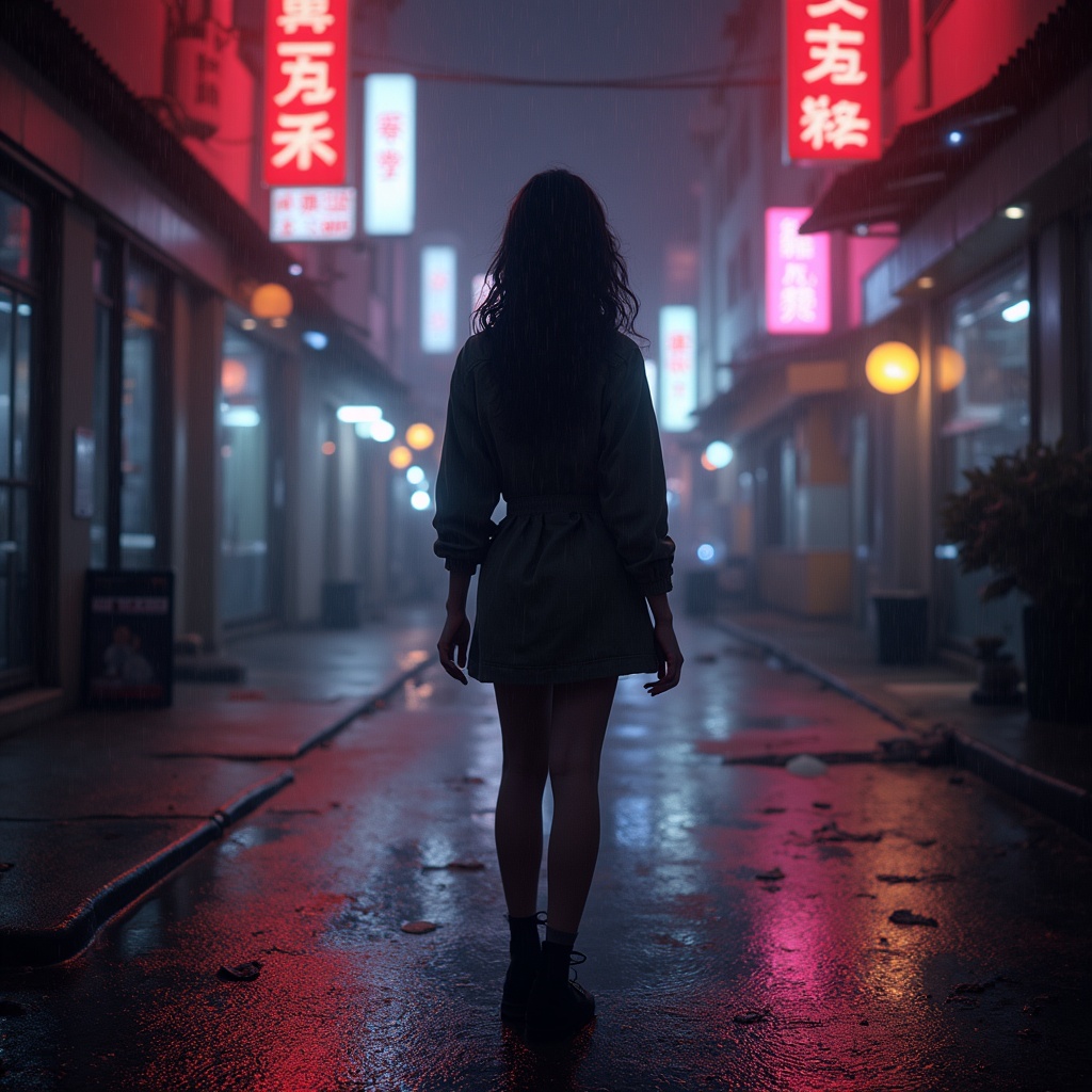 Analog-style Photograph Standing Artwork