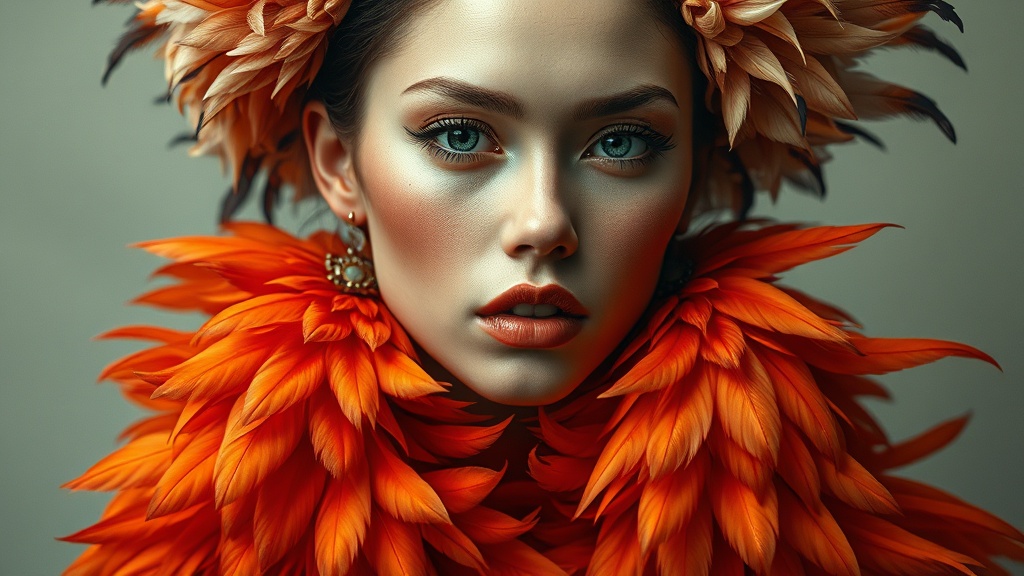 Baroque Portrait Crafted Artwork