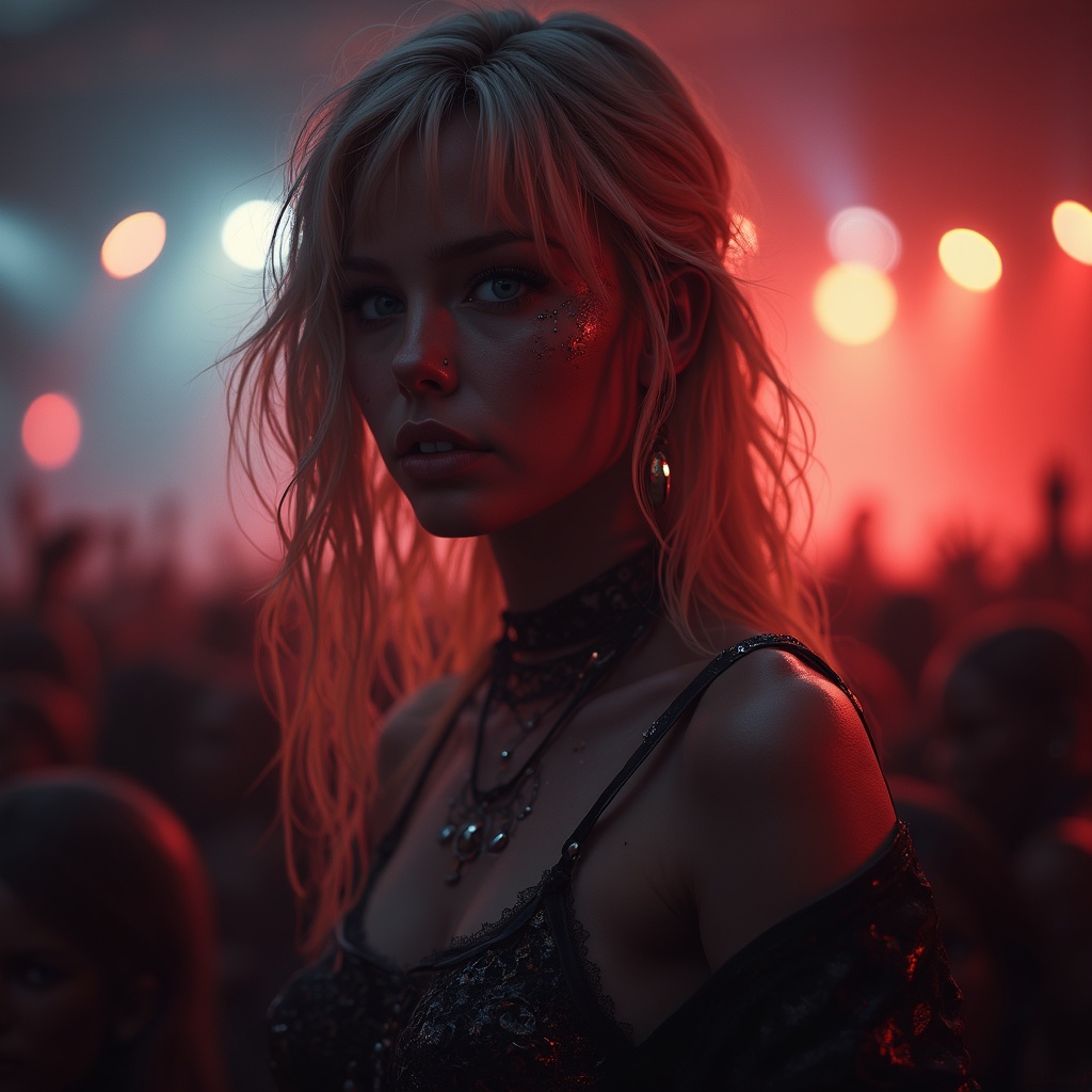 Female Rockstar, Concert Art