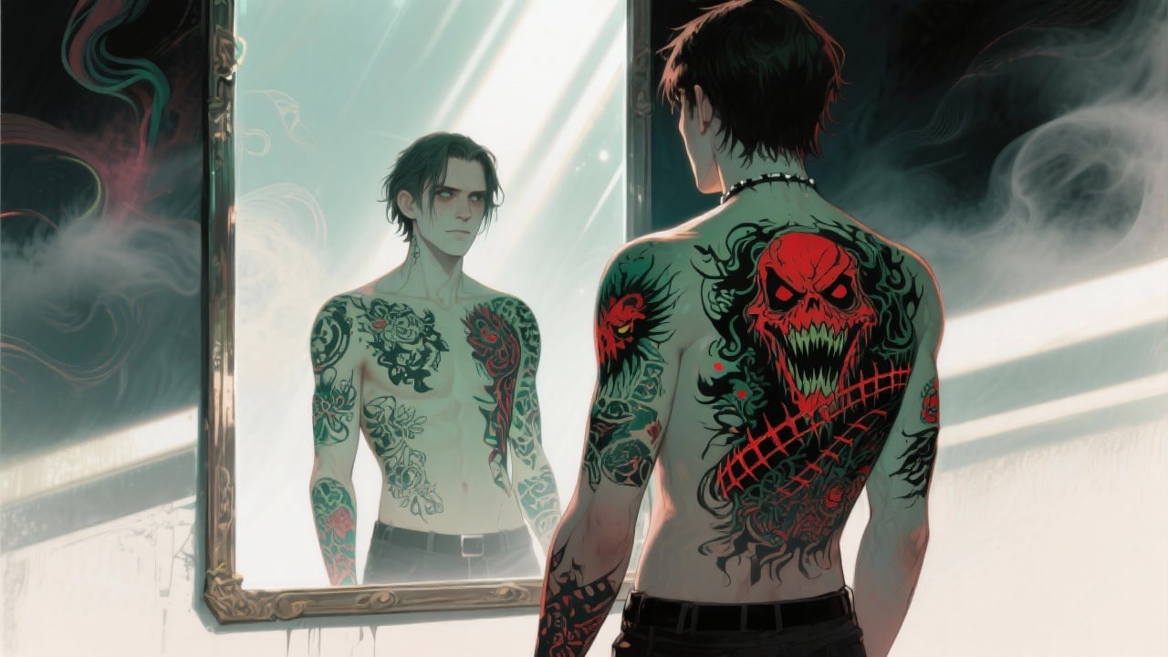 Visualize Your Tattoo - Feature illustration