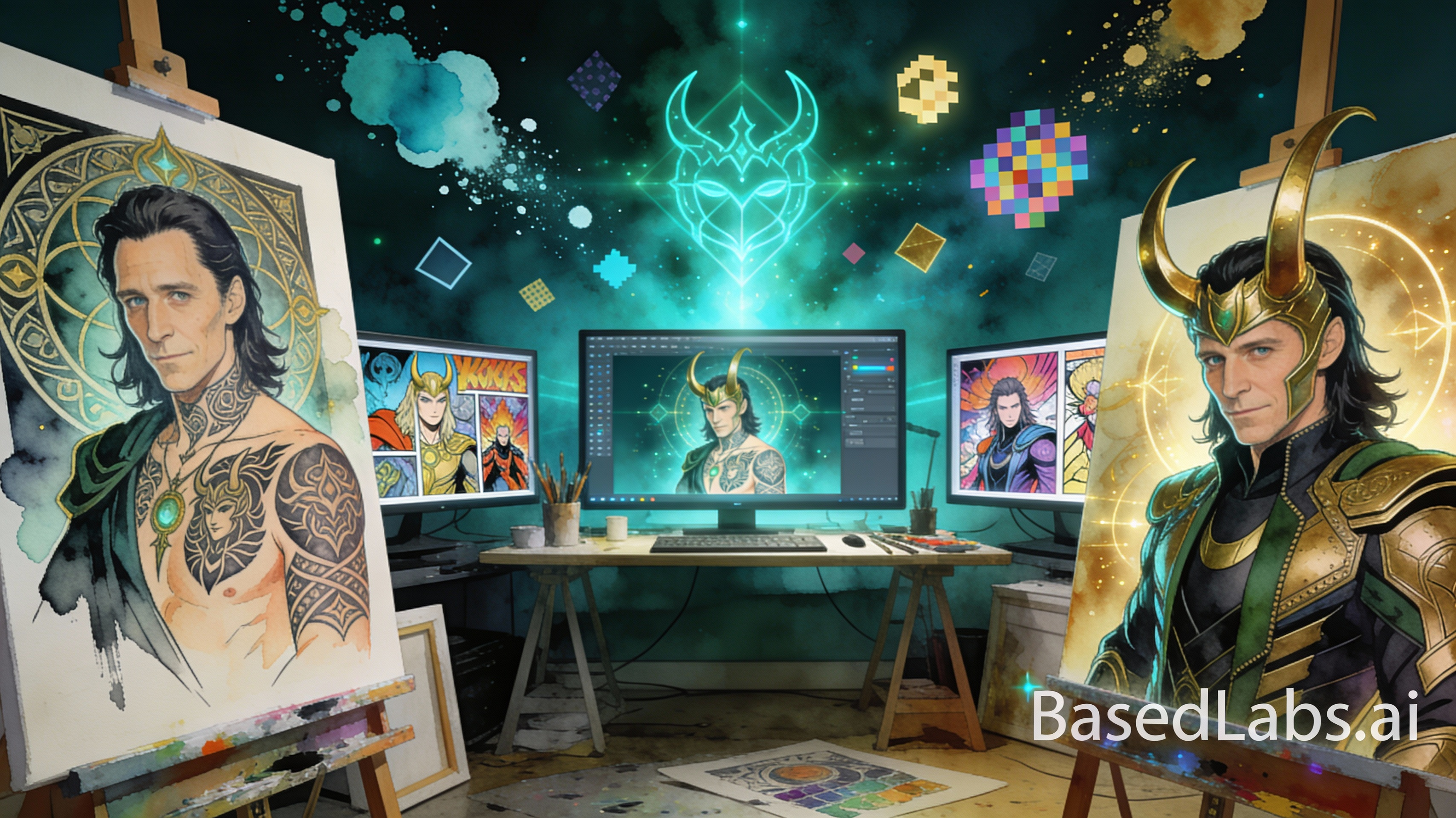 Explore Countless Styles - Feature illustration