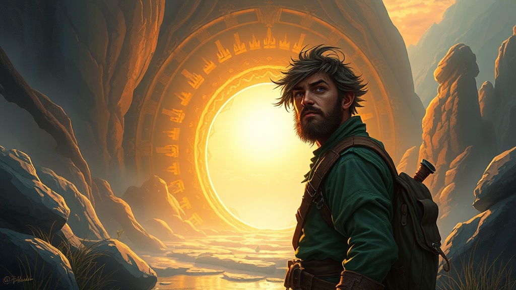 Adventurer, Styled Like Artwork