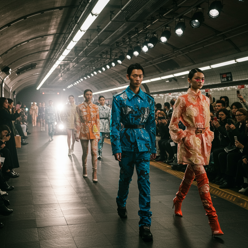 Subway Station Transformed Artwork