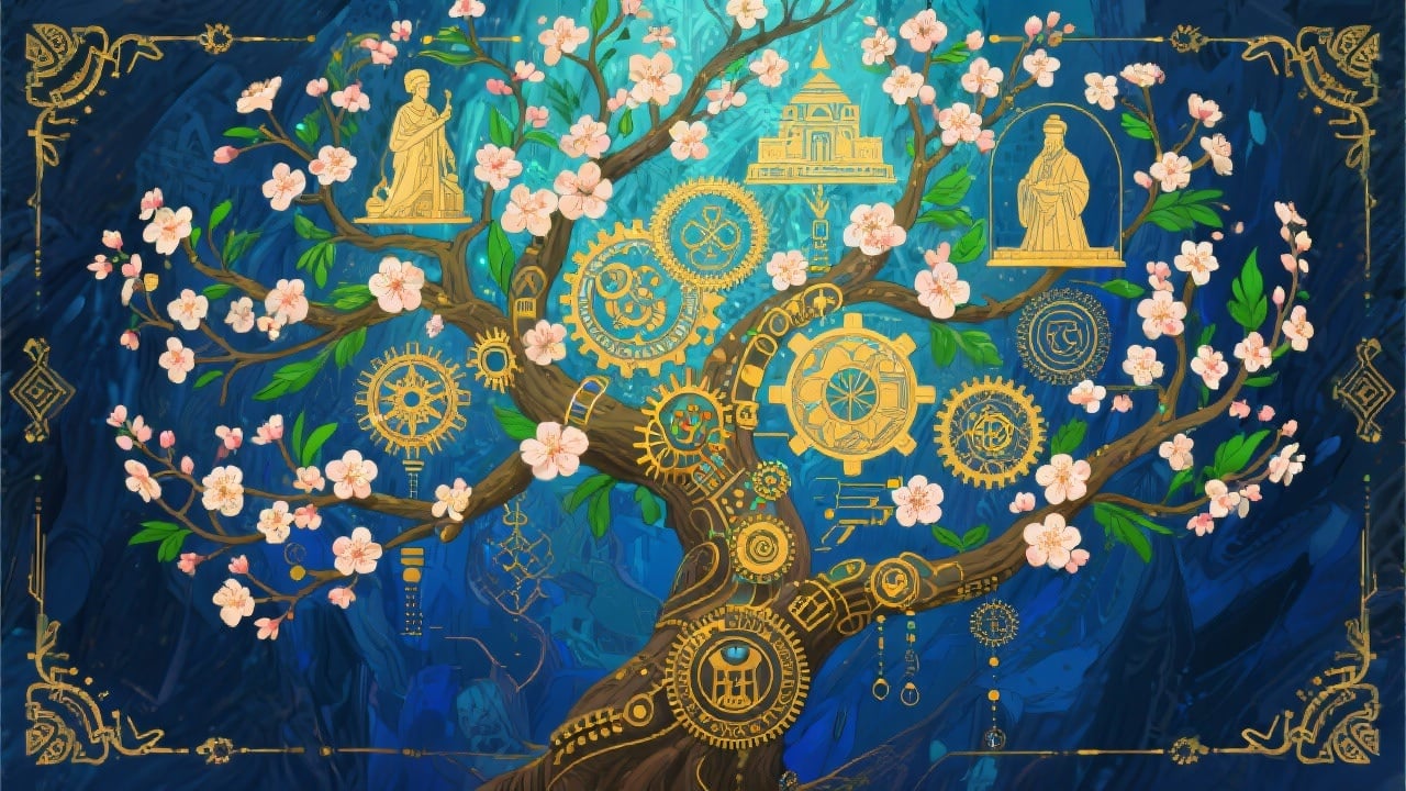 Rich Cultural Detail & Lore Generation - Feature illustration