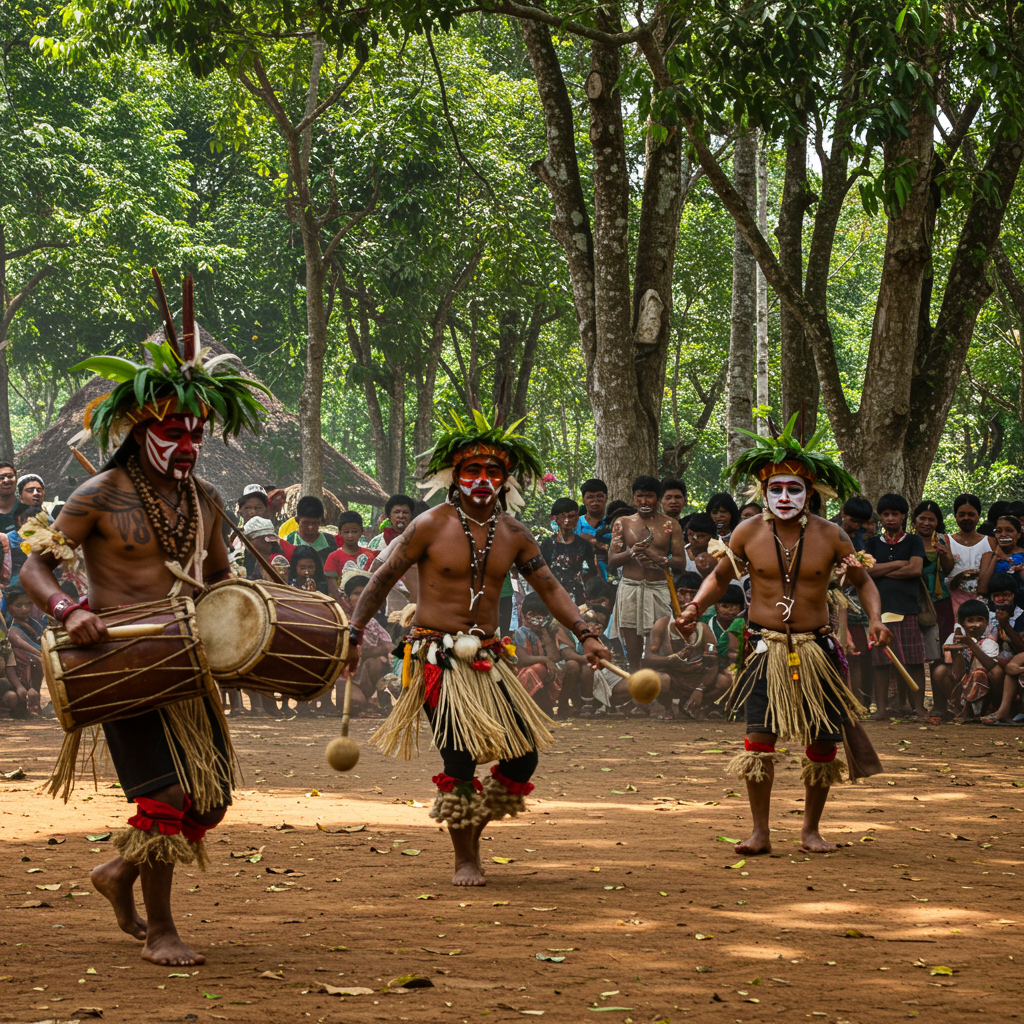 Generated Heart Forest,