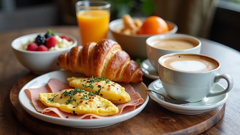 Generated Arranged Breakfast