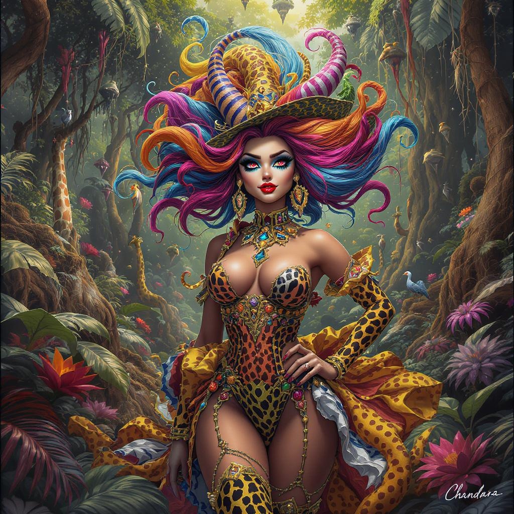 Illustration Depicts Seuss-inspired Artwork