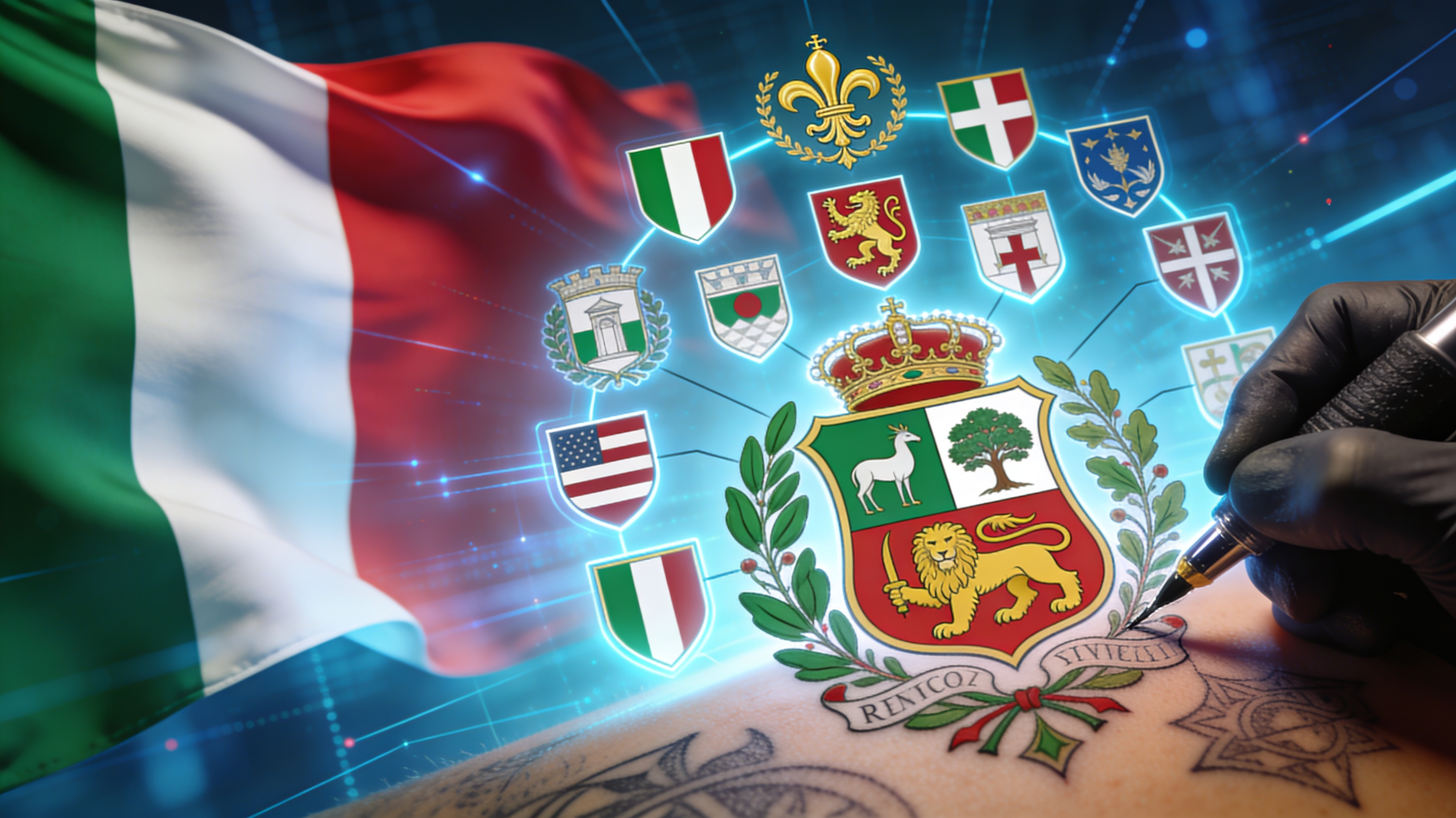 20+ Regional Italian Symbols Library - Feature illustration